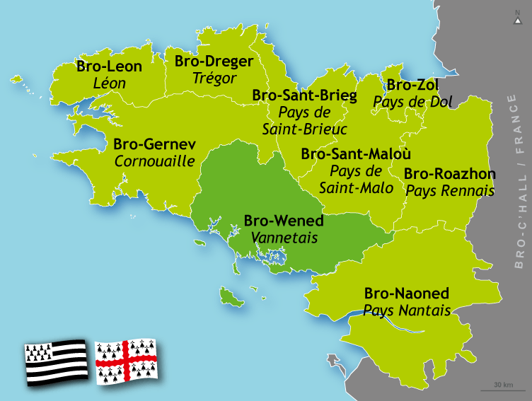 La Bretagne Vu Par Differentes Cartes